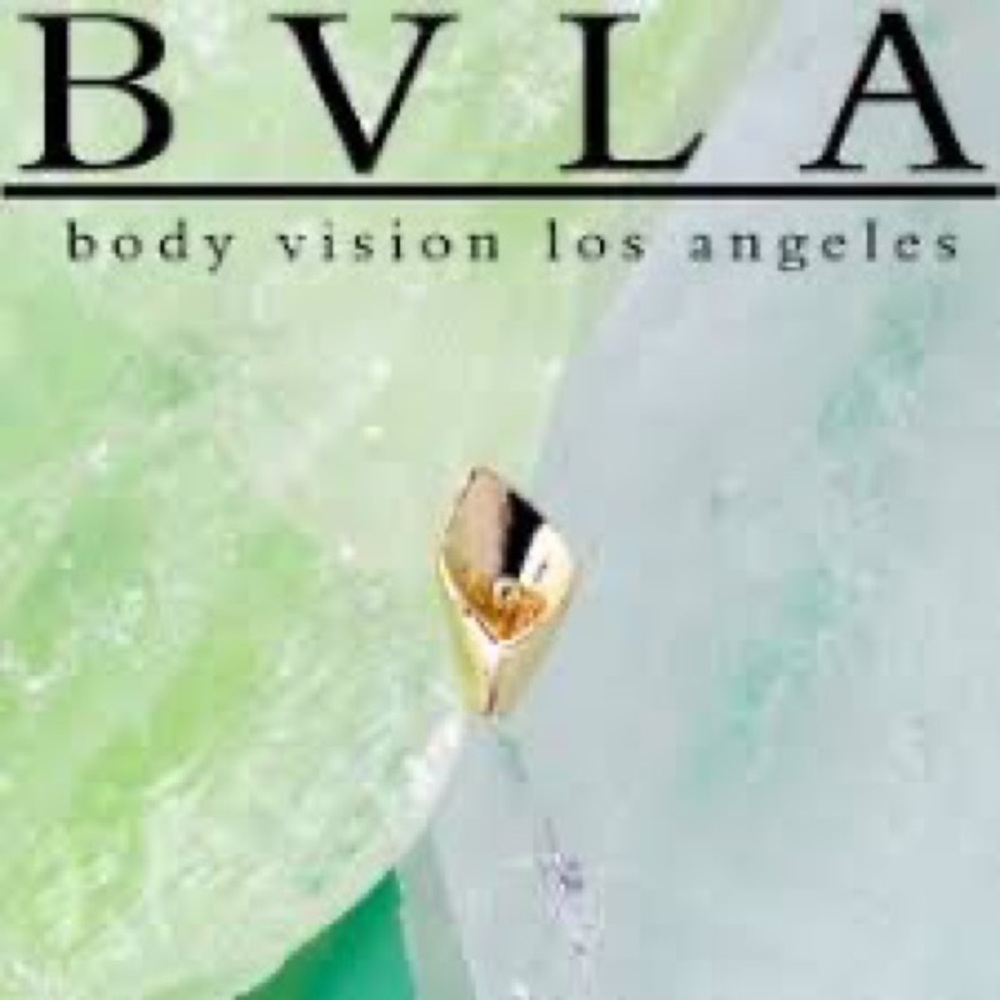 BVLA Calla Lily Solid Yellow Gold Threadless End 4.5mm
